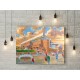 Villa Park Stadium 'Going to the Match' Fine Art Canvas - Aston Villa FC